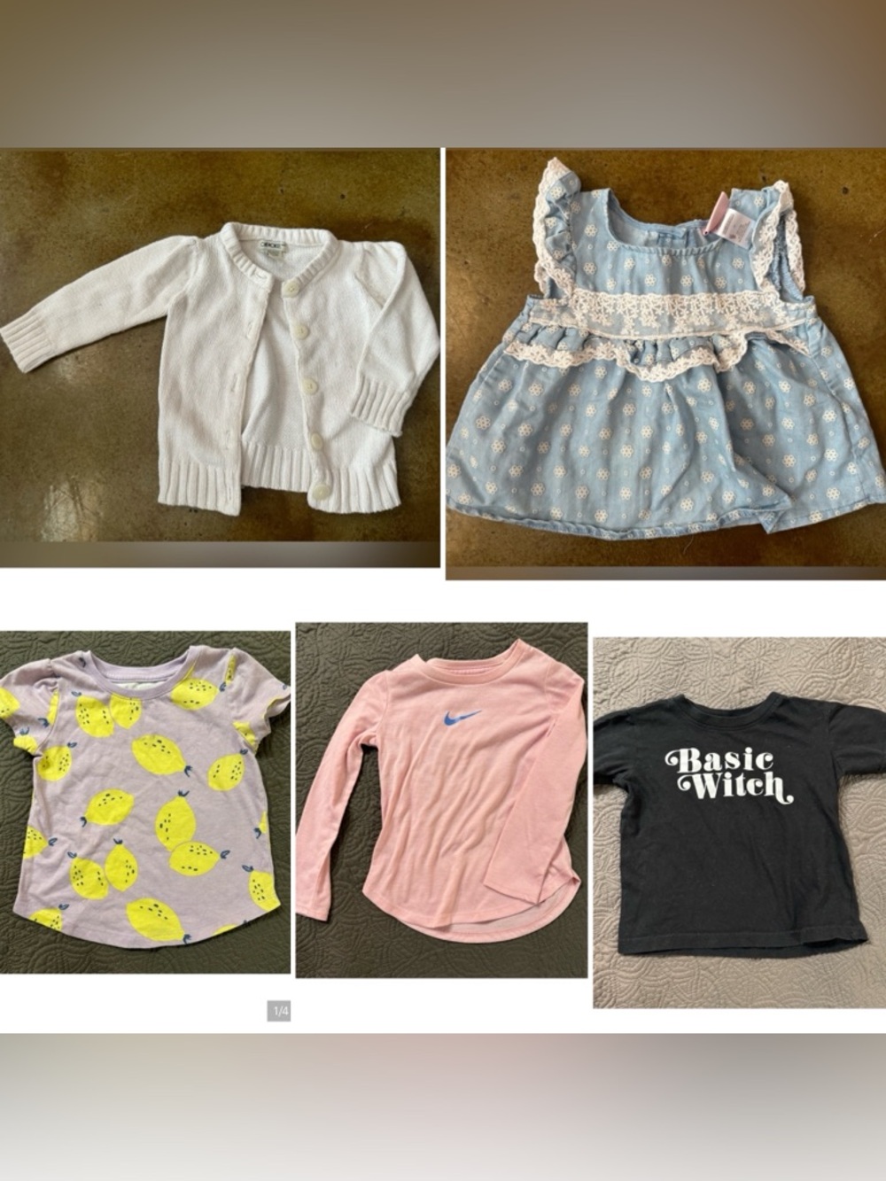 2t girls toddler shirt bundle - summer, fall, spring wear, Nike,